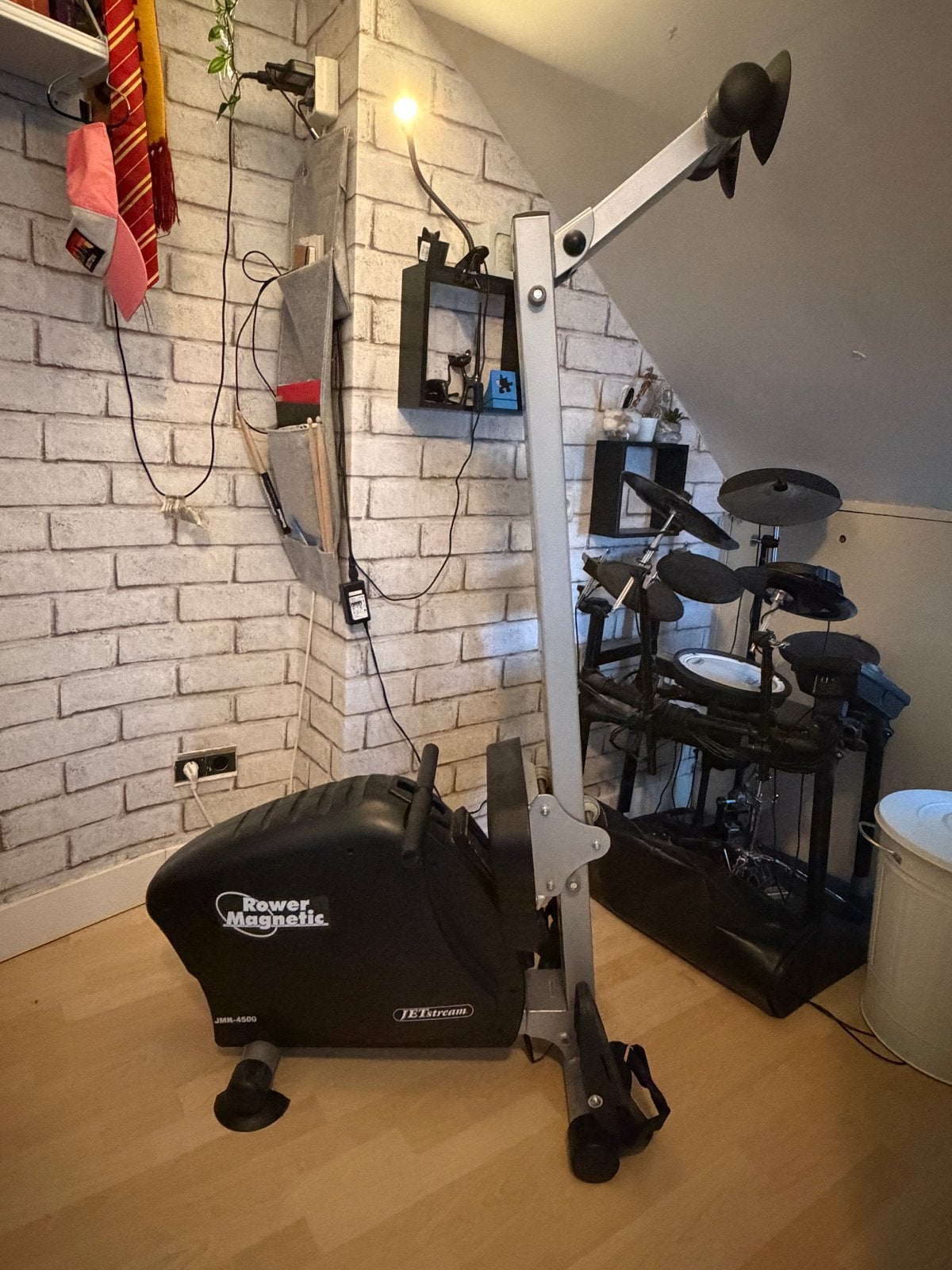 Jetstream JMR-4500 Roeitrainer - Power Magnetic, Ophalen, Armen, Zo goed als nieuw, Metaal