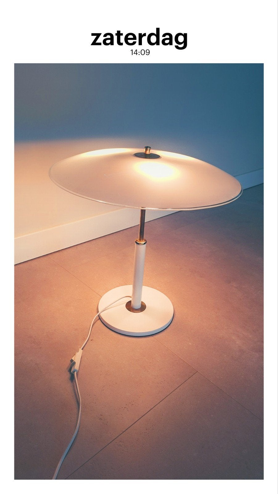 Vintage Ikea Solist tafellamp - Karin Mobring - jaren 70/80, Ophalen, Gebruikt, IKEA, Design