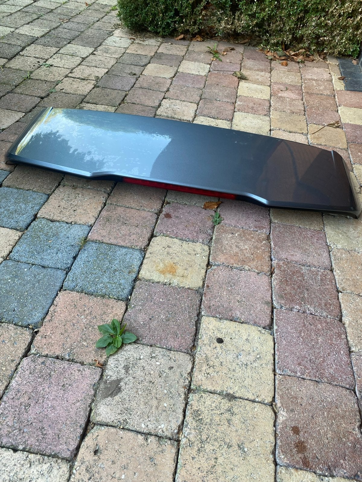 Volvo V40 Achterklep Spoiler - Grijs (Gebruikt), Auto-onderdelen, Gebruikt, Achterklep, Ophalen of Verzenden, Volvo