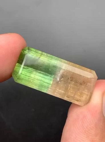 Bi color Toermalijn van 24 karaat, Ophalen of Verzenden, Nieuw