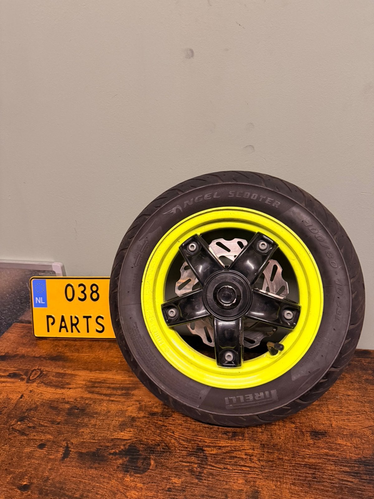 Zip Motorvelg Gecoat, Ophalen of Verzenden