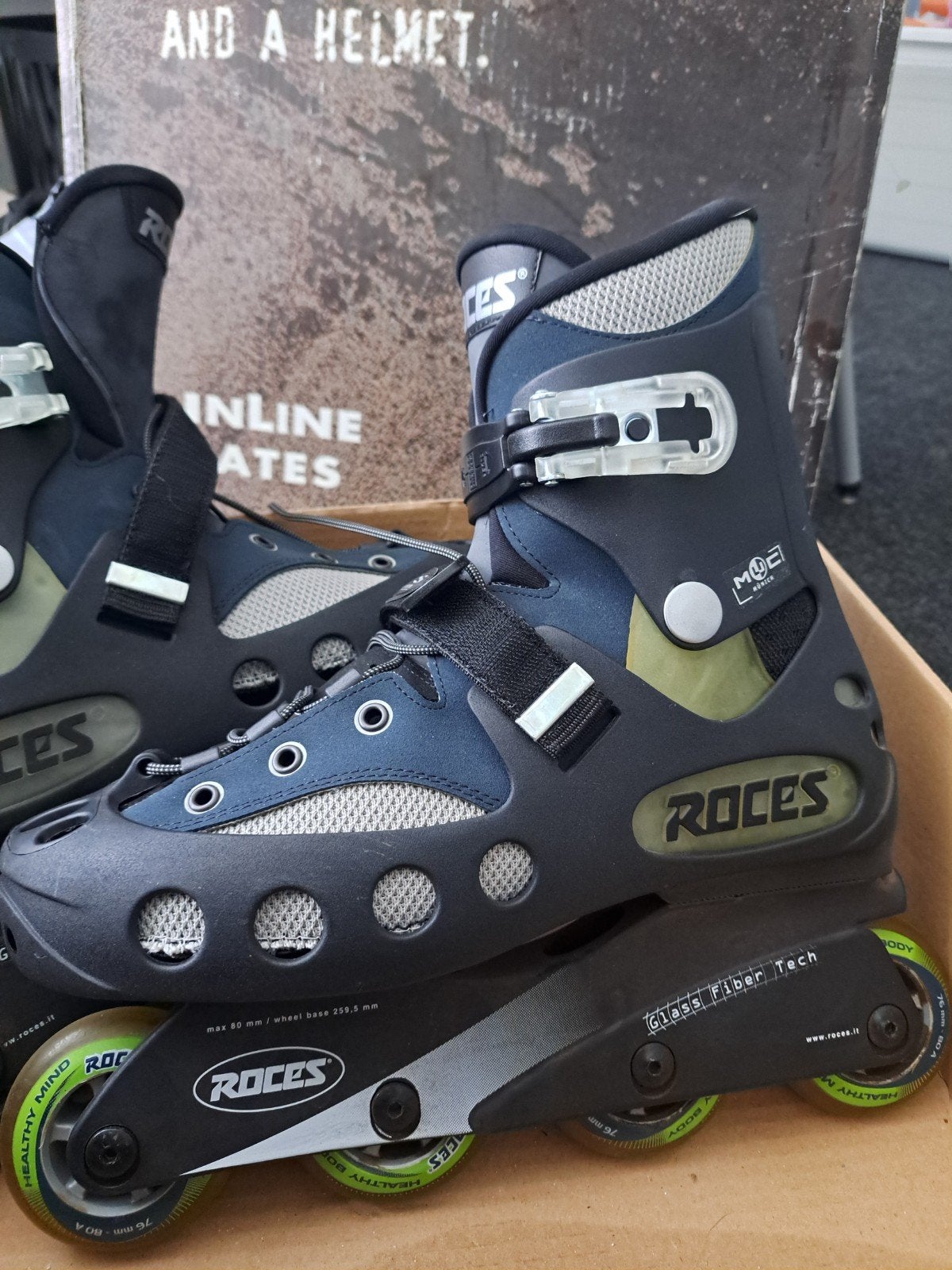Roces inline skates maat 44 - Slechts 1x gebruikt, Ophalen of Verzenden, Zo goed als nieuw, Roces