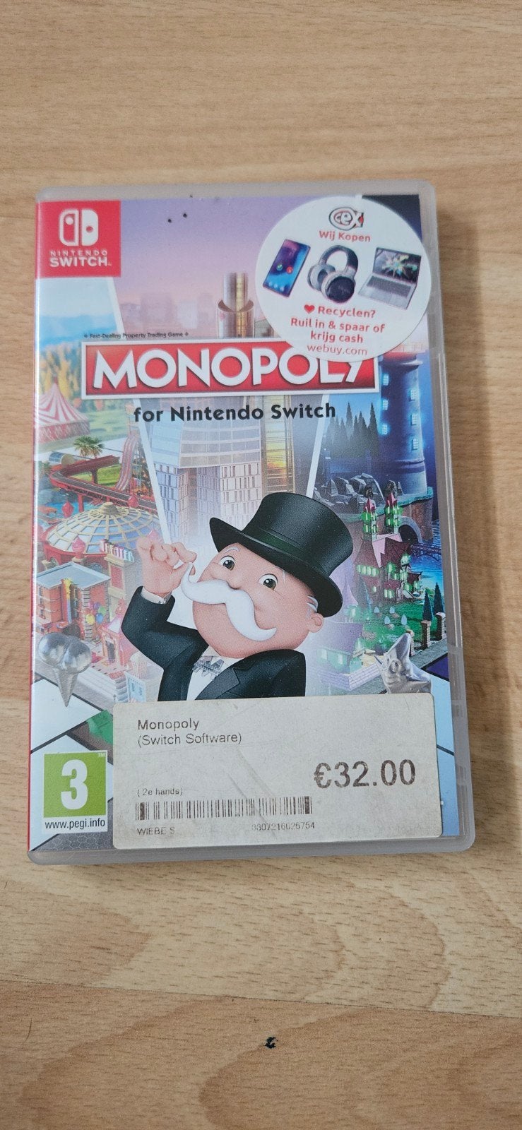 Monopoly voor Nintendo Switch - Zo goed als nieuw, Spelcomputers en Games, Online, Puzzel en Educatief, Ophalen of Verzenden, Zo goed als nieuw