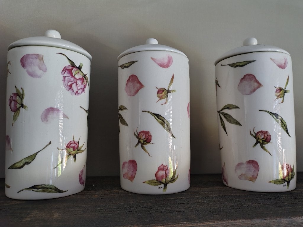 Voorraad bussen jet by ter steege pioenrozen peony, Overige typen, Ophalen of Verzenden, Zo goed als nieuw, Overige stijlen