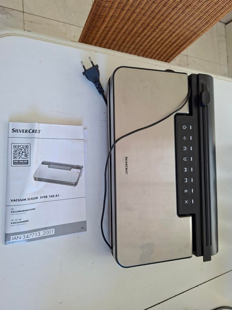 SilverCrest Vacuümsealer SVER 160 A1 - Zo goed als nieuw, Ophalen