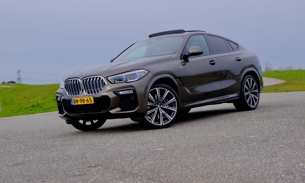 BMW X6 xDrive 40i - diplomatiek kenteken, Auto's, BMW, Automaat, Euro 6, 340 pk, Bruin