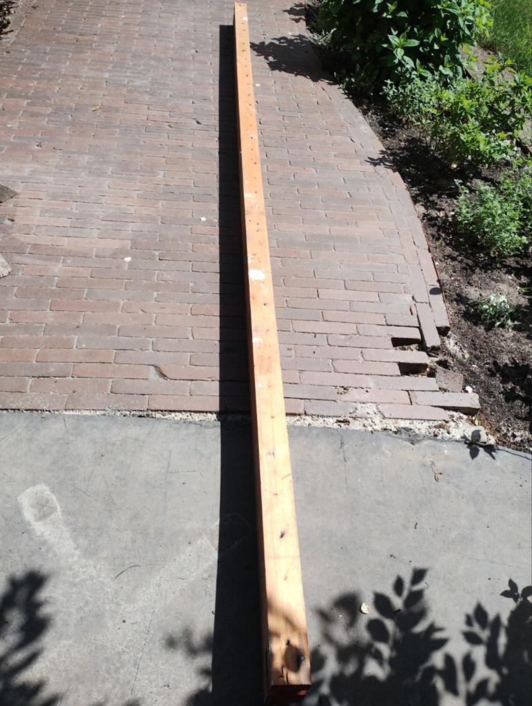 Constructie balk hout 346 x 11x 6.5, Ophalen