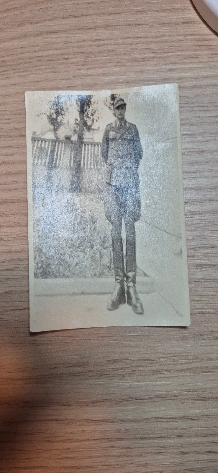 WO2 foto Duitse Soldaat Heer Afrikakorps DAK superlang, Ophalen of Verzenden, Duitsland, Foto of Poster