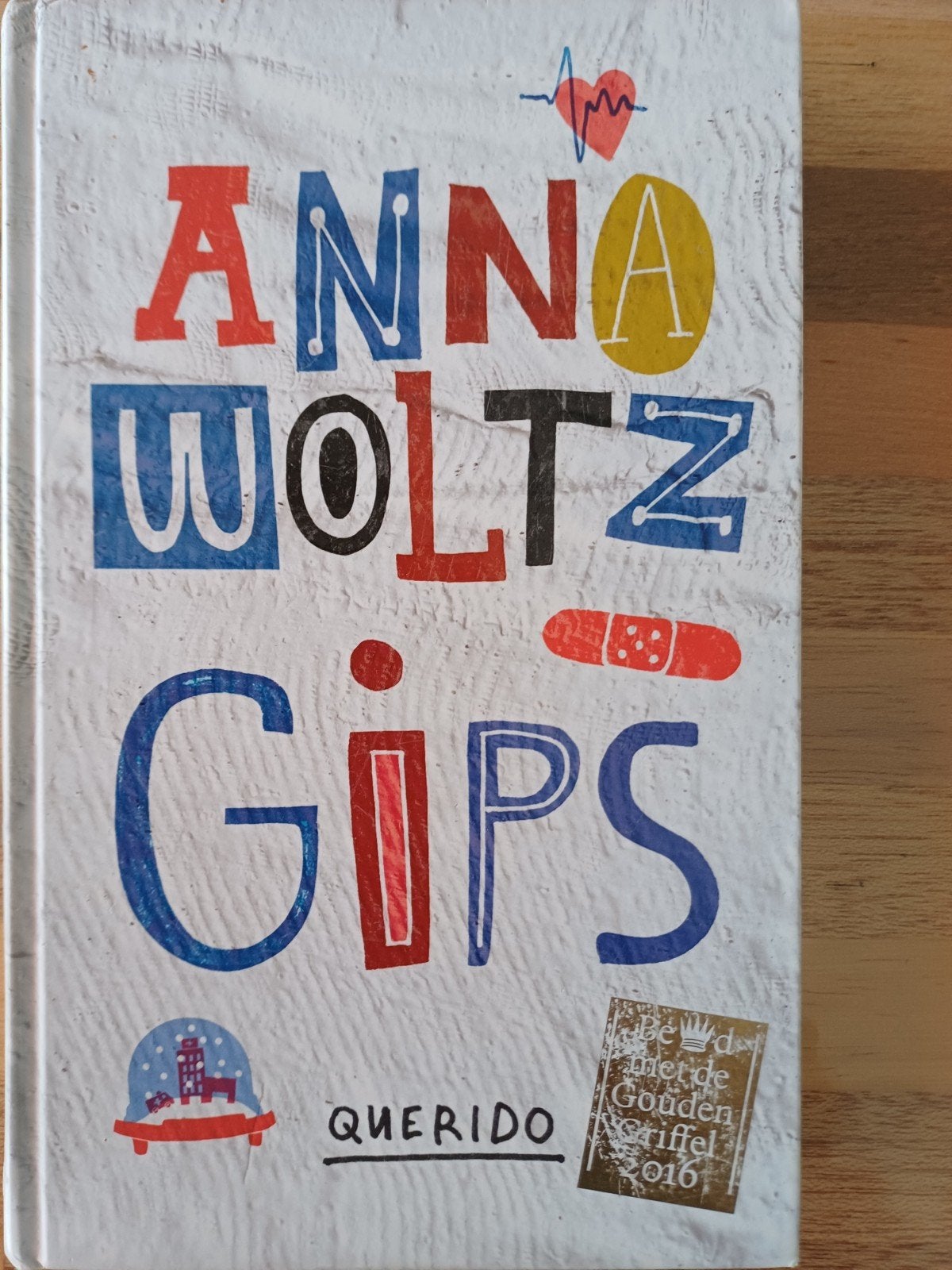 Anna Woltz - Gips. Gouden Griffel  boek., Boeken, Ophalen of Verzenden, Zo goed als nieuw, Anna Woltz