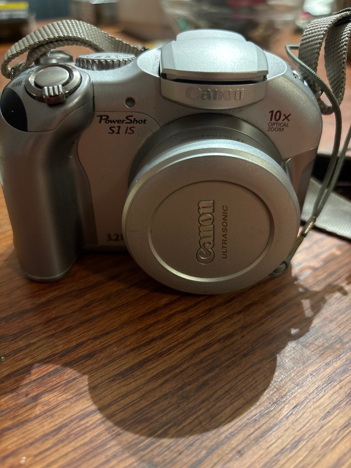 Canon PowerShot S1 IS Digitale Camera - 10x Optische Zoom, Audio, Tv en Foto, Fotocamera's Digitaal, Ingebouwde flitser, Gebruikt