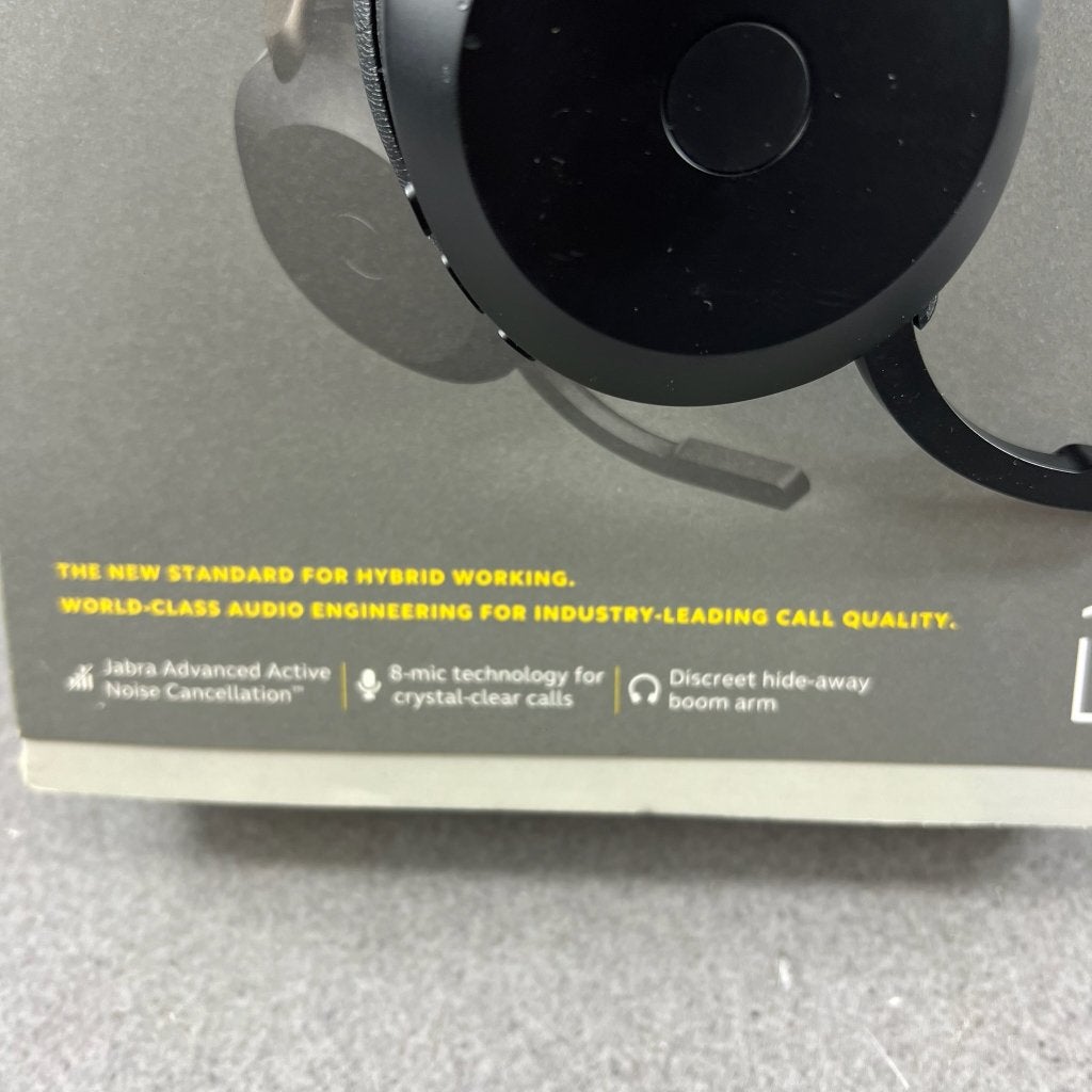 Jabra Evolve 2 - 75 koptelefoon | in doos | USB C | 414334, On-ear, Ophalen of Verzenden, Zo goed als nieuw, Jabra