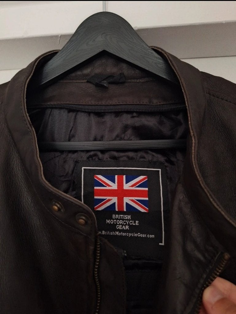 British Motorcycle Gear Leren Jas - Heren, British Motorcycle Gear, Heren, Jas | leer, Ophalen of Verzenden