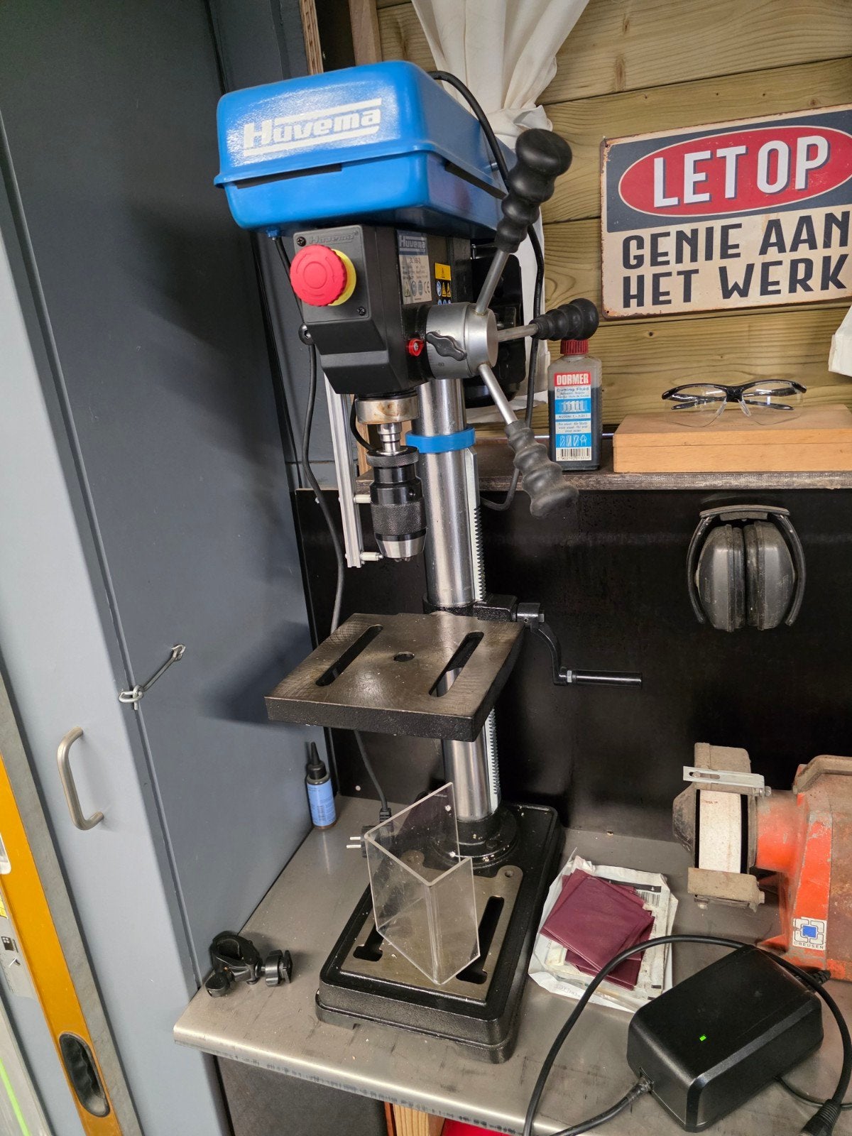 Huvema kolomboormachine.NIEUW !!!!!!!!, Ophalen, 600 watt of meer, Nieuw, Variabele snelheid