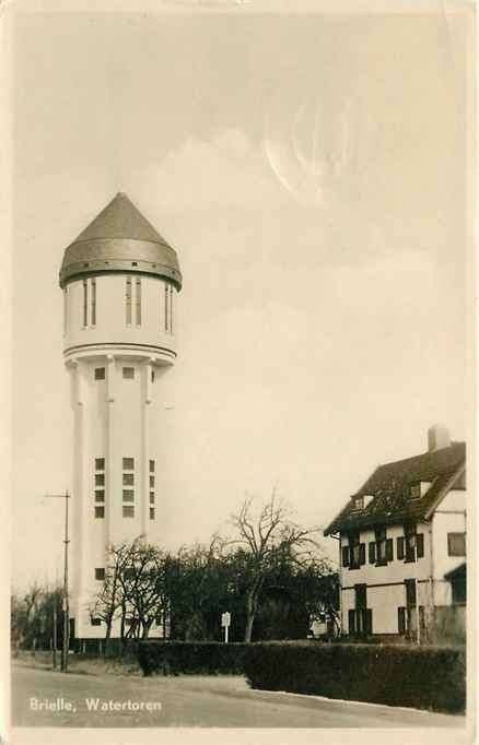 301-235-013 Brielle Watertoren, Verzenden, Voor 1920, Zuid-Holland