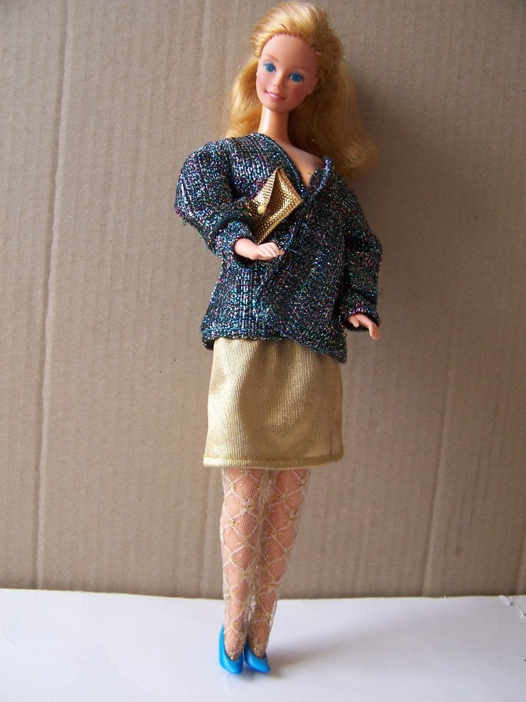 Oude Barbie pop, Verzamelen, Ophalen of Verzenden, Gebruikt, Pop