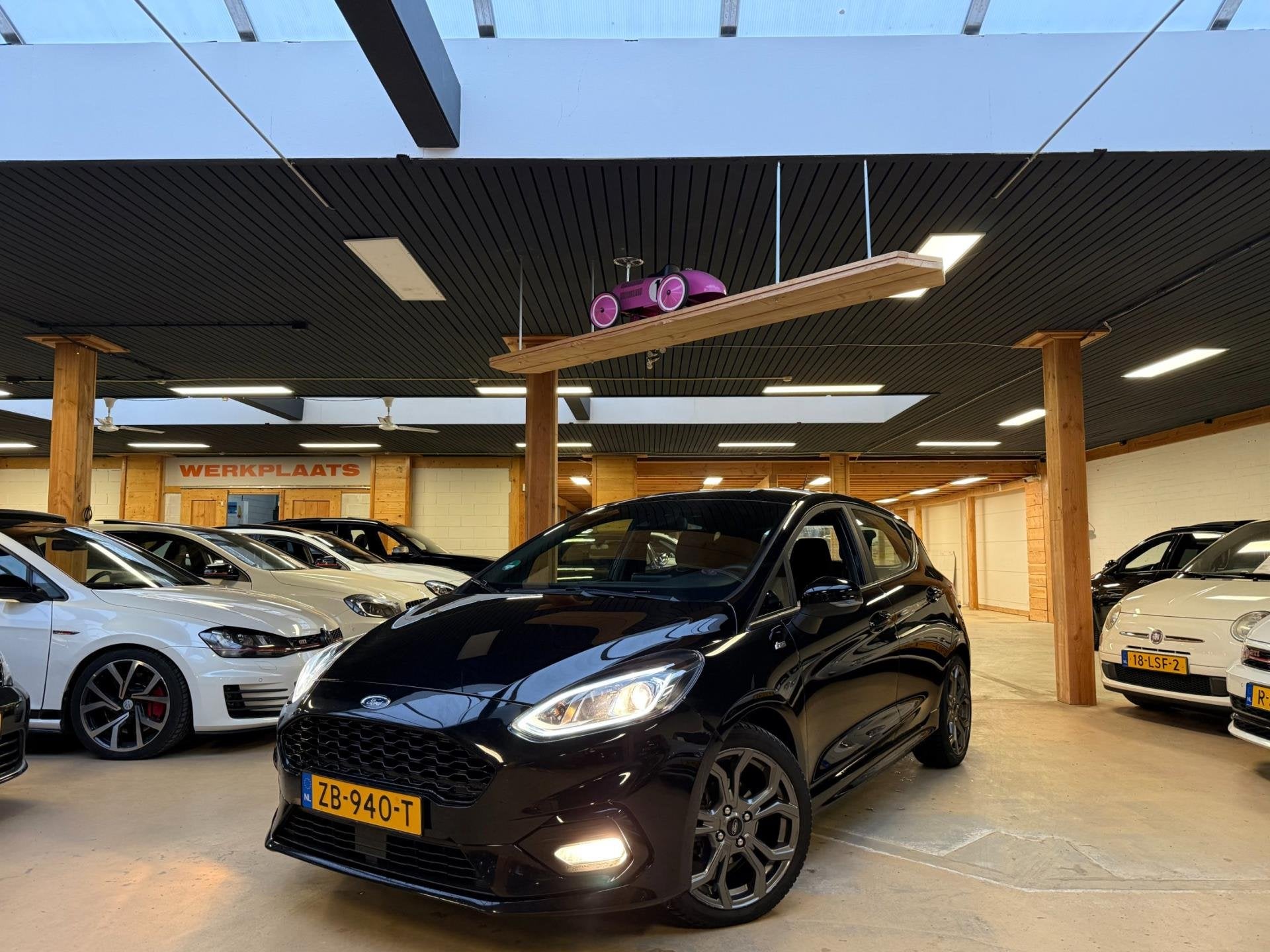 Ford Fiesta 1.0 EcoBoost ST-Line 150PK Airco Cruise Control, Gebruikt, Euro 6, 580 kg, Origineel Nederlands