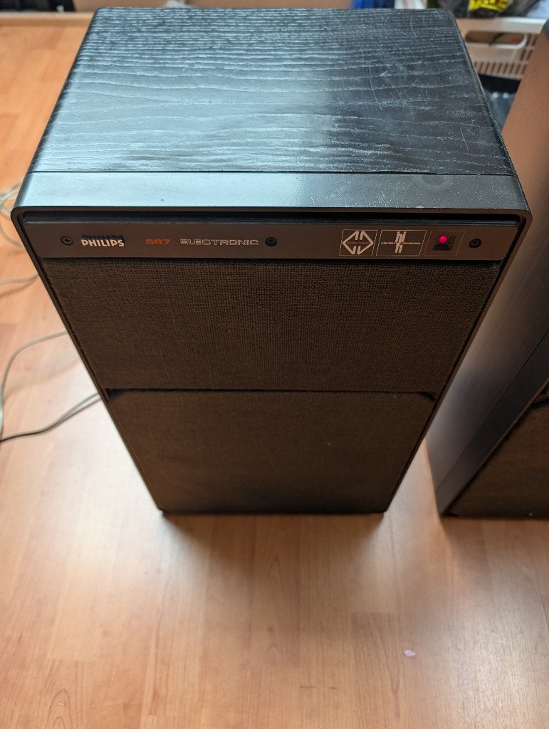Philips MFB 22AH567 - Gereviseerd, Ophalen, Stereo speakers, Philips, Zo goed als nieuw