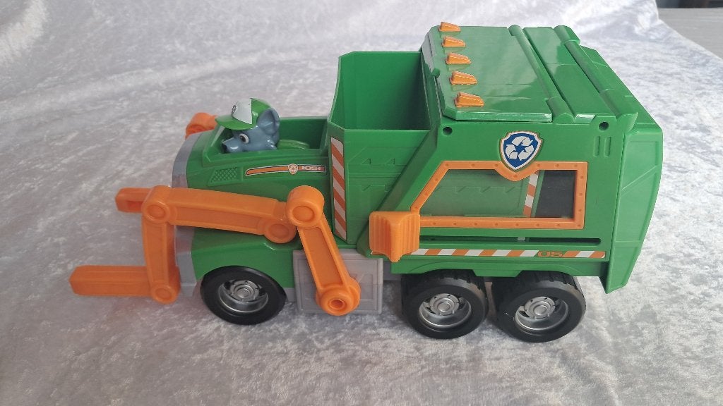 z.g.a.n. Reuse it Delux truck, vuilinsauto Rocky, Paw Patrol, Ophalen of Verzenden, Zo goed als nieuw