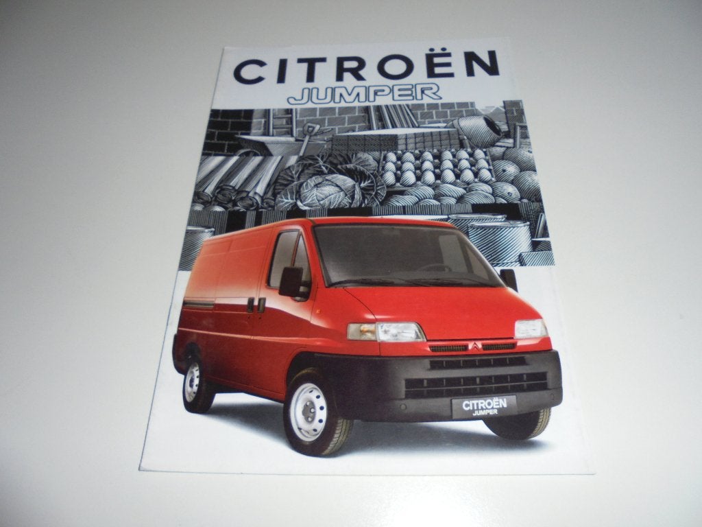 brochure Citroen Jumper  1994, Ophalen of Verzenden, Zo goed als nieuw, Citroën