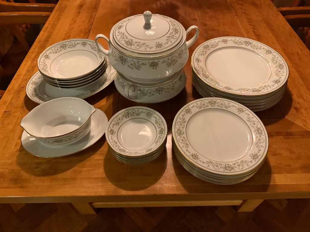 Antiek servies, Ophalen