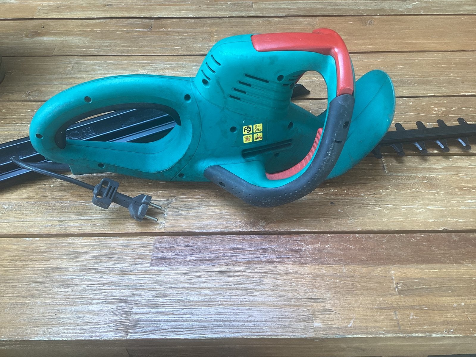 Bosch heggenschaar, Ophalen of Verzenden, Gebruikt, Elektrisch