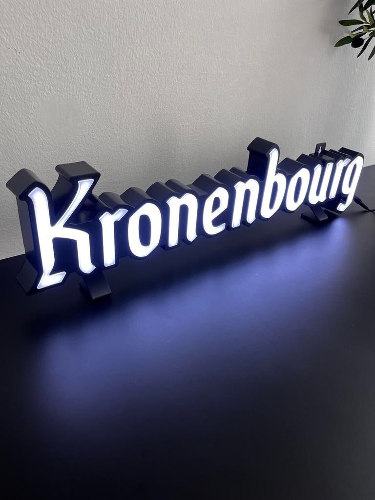 Kronenbourg Lichtreclame - Nieuw in doos, Ophalen of Verzenden, Nieuw, Overige typen, Overige merken