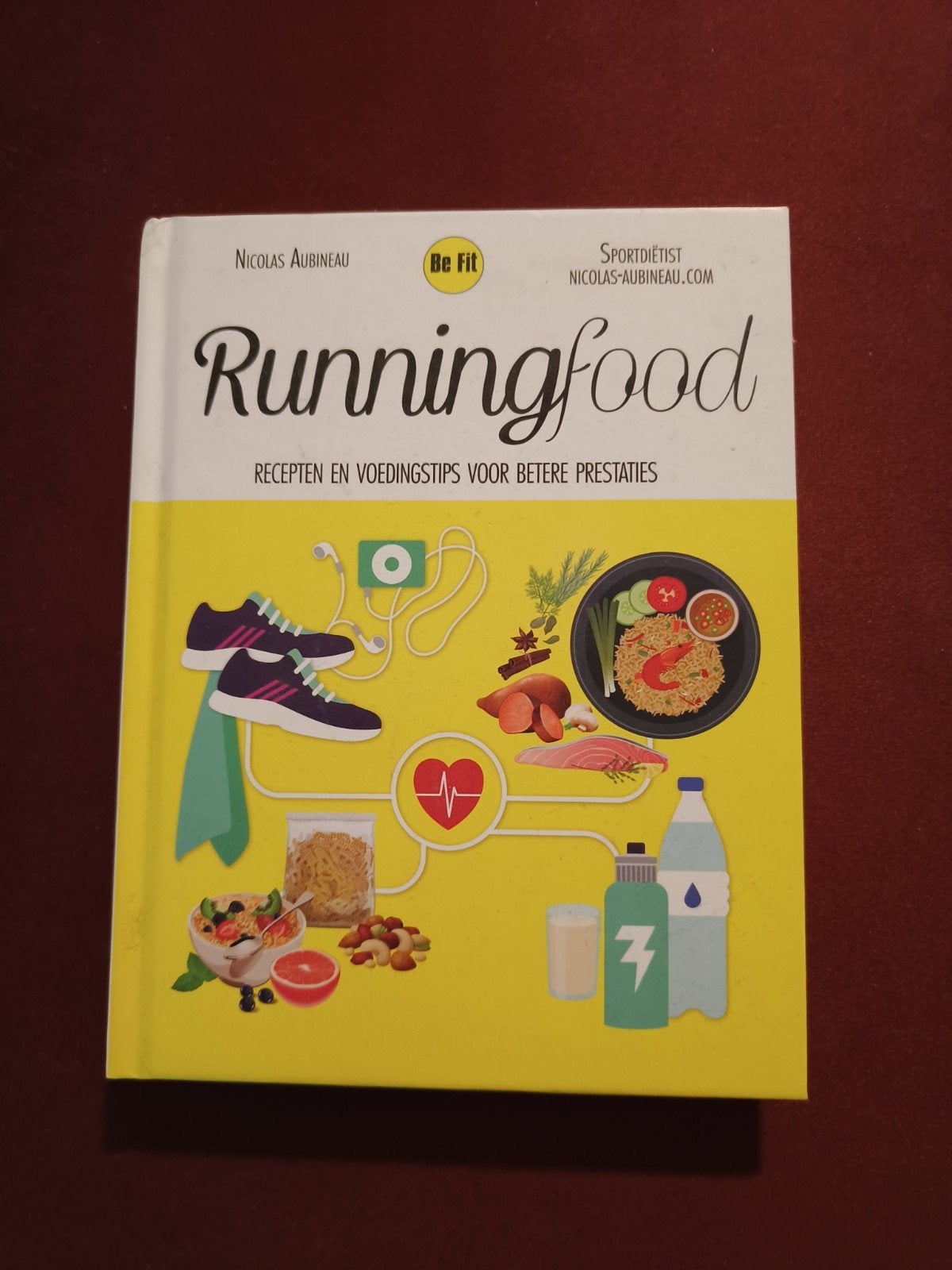 Nicolas Aubineau - Runningfood, Ophalen of Verzenden, Zo goed als nieuw, Nicolas Aubineau