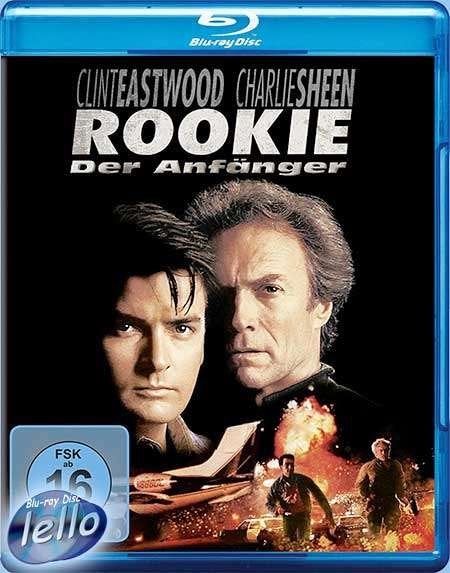Blu-ray: The Rookie (1990 Clint Eastwood, Charlie Sheen) DE, Ophalen of Verzenden, Nieuw in verpakking, Nederlands, Thrillers en Misdaad