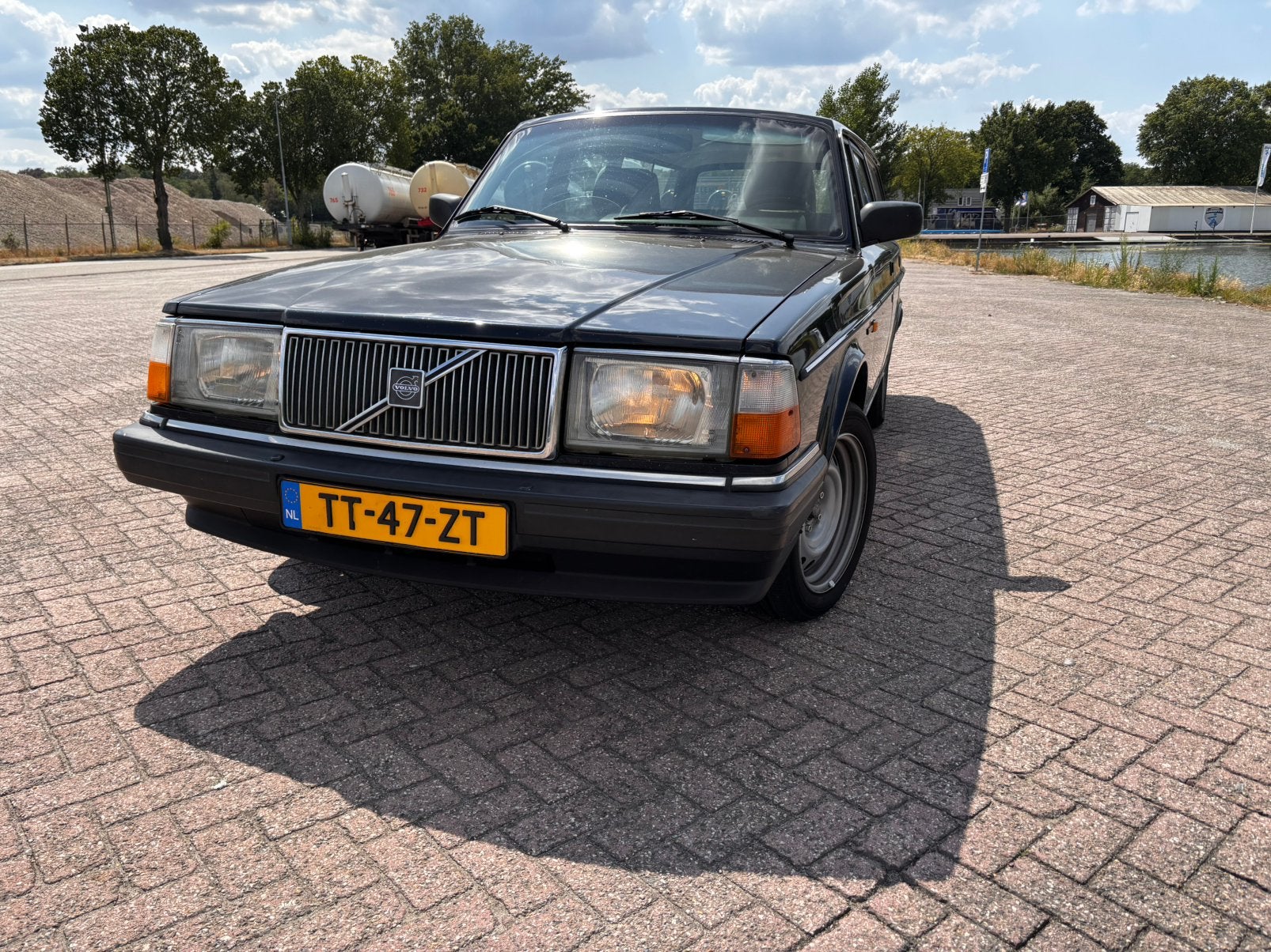 Volvo 240 2.3 GL AUT K6 1988 Zwart NAP, Automaat, 4 cilinders, Origineel Nederlands, Stationwagon