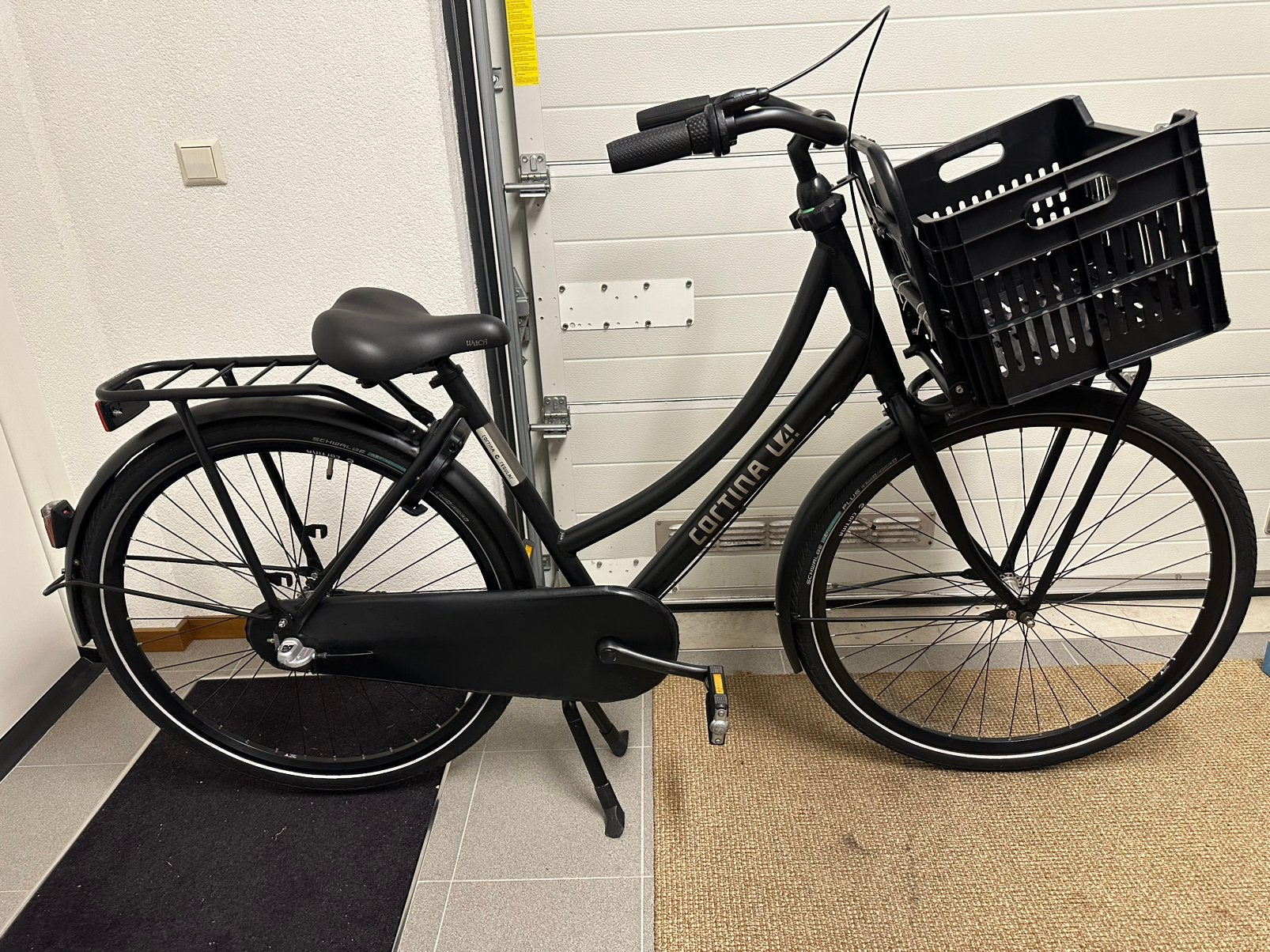 Cortina U4 matzwart 28 inch 50 cm frame 3V, 47 tot 51 cm, Ophalen of Verzenden
