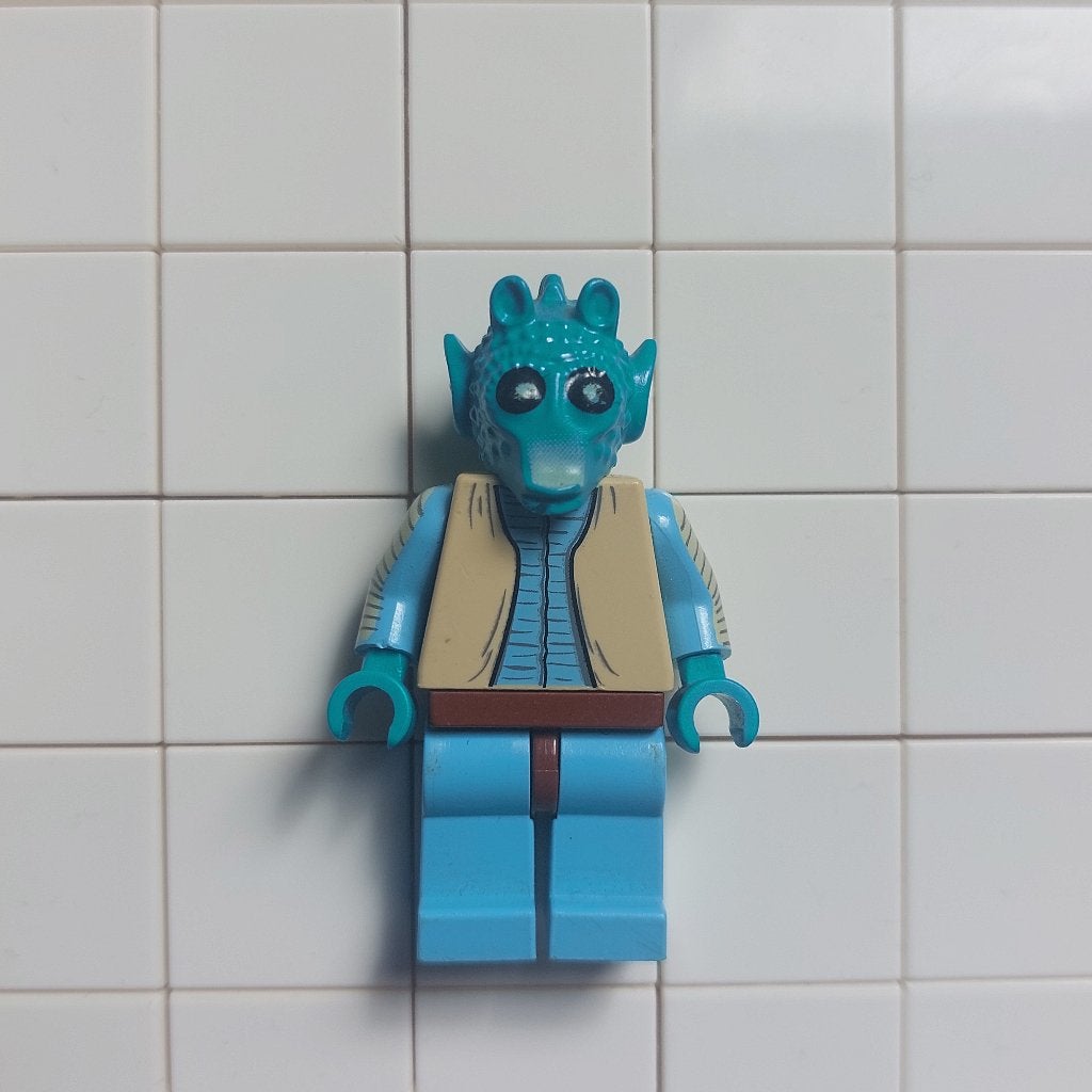 LEGO Star Wars Minifig - Greedo - sw0110, Ophalen of Verzenden, Zo goed als nieuw