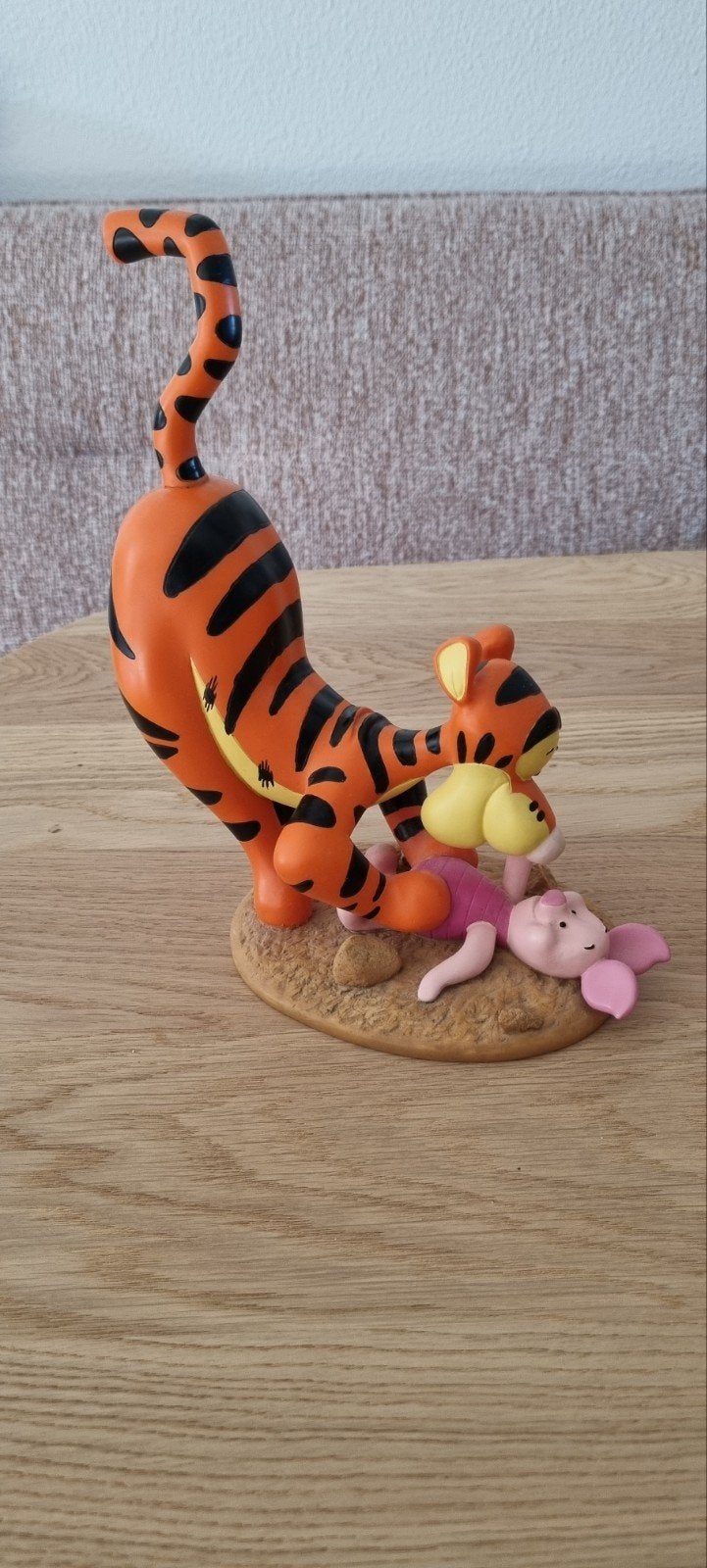 Disney Teigetje en Knorretje Beeldje - Winnie de Poeh, Ophalen of Verzenden, Winnie de Poeh of vrienden, Zo goed als nieuw, Beeldje of Figuurtje
