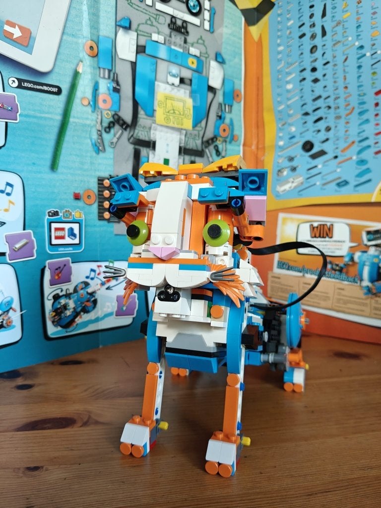 Lego Boost - Creatieve gereedschapskist 17101, Lego, Compleet, Ophalen of Verzenden, Zo goed als nieuw
