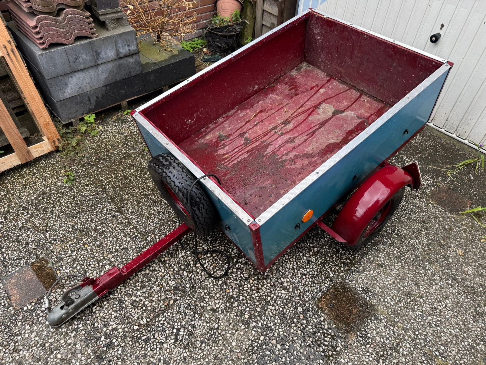 Kleine aanhanger / bagagewagen, Ophalen, Gebruikt