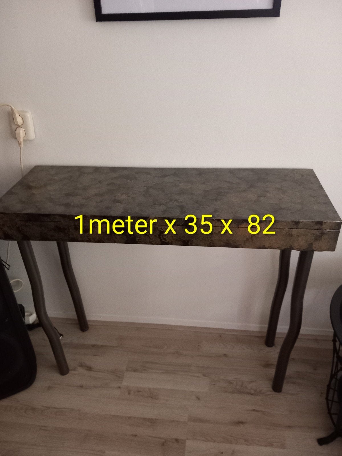 Sidetables, Huis en Inrichting, Tafels | Sidetables, Ophalen, 100 tot 150 cm, Zo goed als nieuw, 25 tot 50 cm
