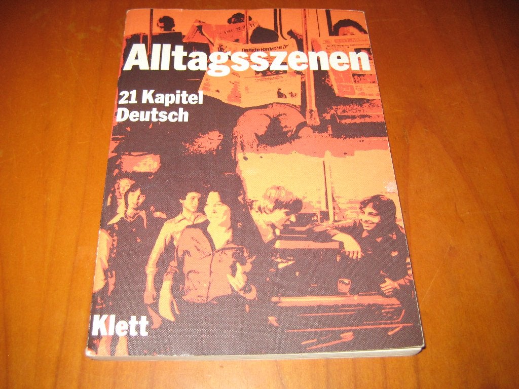 Alltagsszenen, 21 Kapitel deutsch, Ophalen of Verzenden, Zo goed als nieuw, Boek, Taal en Studie
