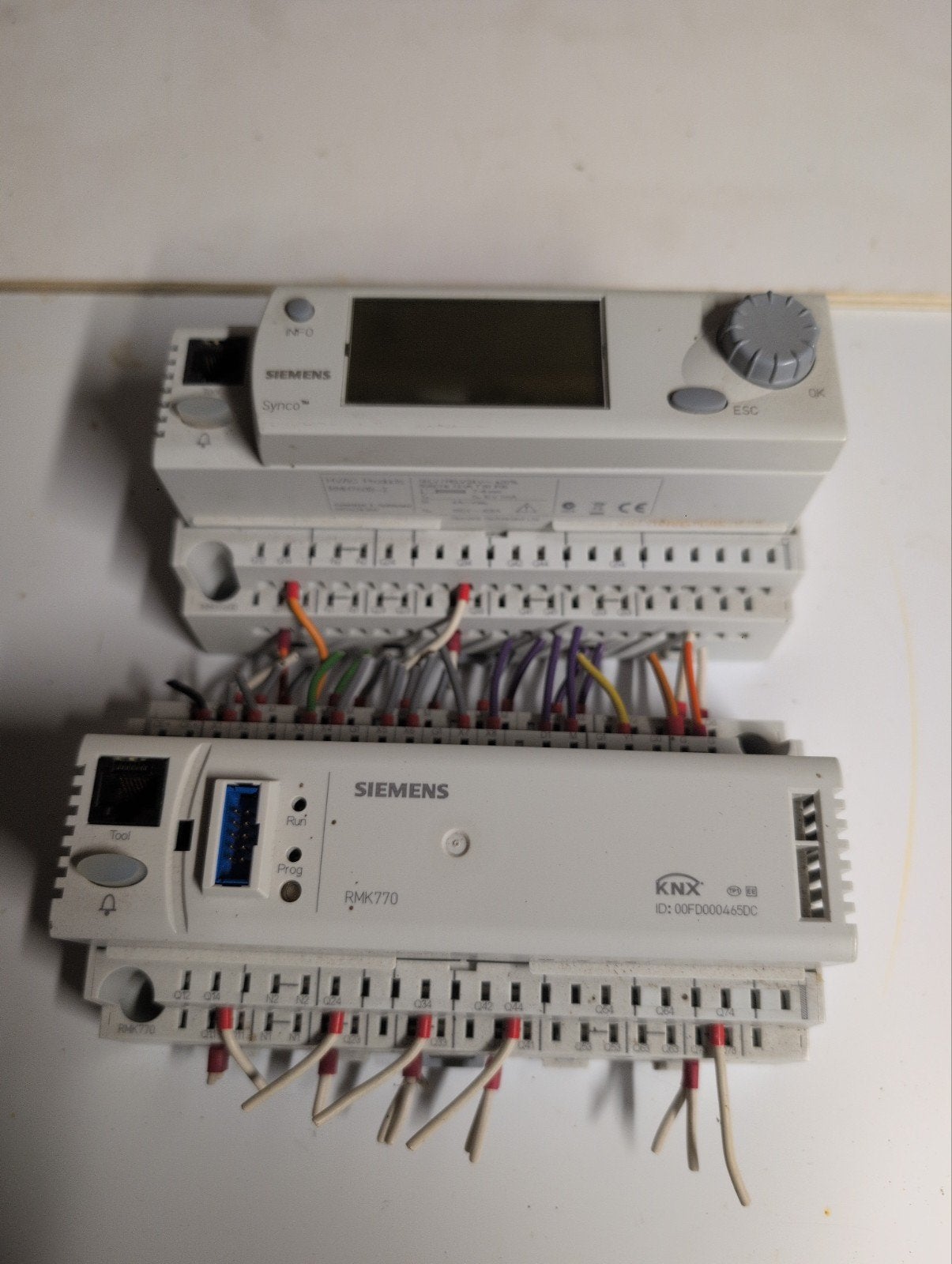 Siemens Synco RMK770-2 en RMZ790 HVAC Regelaars, Ophalen of Verzenden, Gebruikt