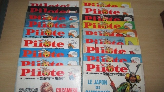 Stripweekblad Spirou (Franse Robbedoes), Boeken, Meerdere stripboeken, Ophalen, Gelezen, Diverse auteurs