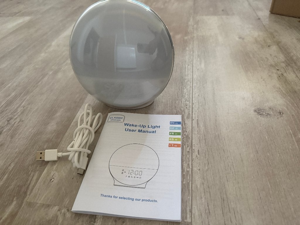 Wake-up light / lichtwekker, Ophalen of Verzenden, Zo goed als nieuw, Digitaal