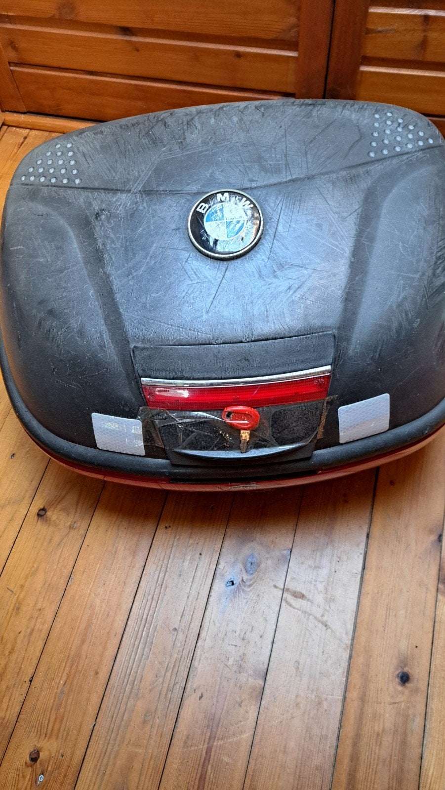 BMW Topkoffer - Gebruikt, Motoren, Accessoires | Koffers en Tassen, Ophalen of Verzenden, Gebruikt