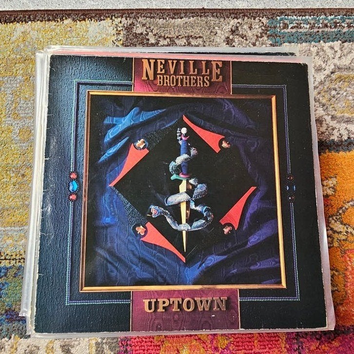 The Neville Brothers - Uptown LP, LP, Gebruikt, Ophalen of Verzenden, Poprock
