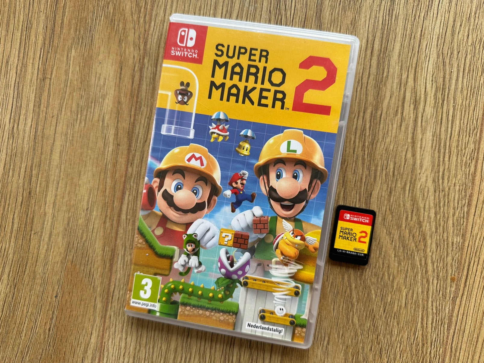 Super Mario Maker 2 Nintendo Switch Nette Staat!!!, Spelcomputers en Games, 3 spelers of meer, Ophalen of Verzenden, Zo goed als nieuw