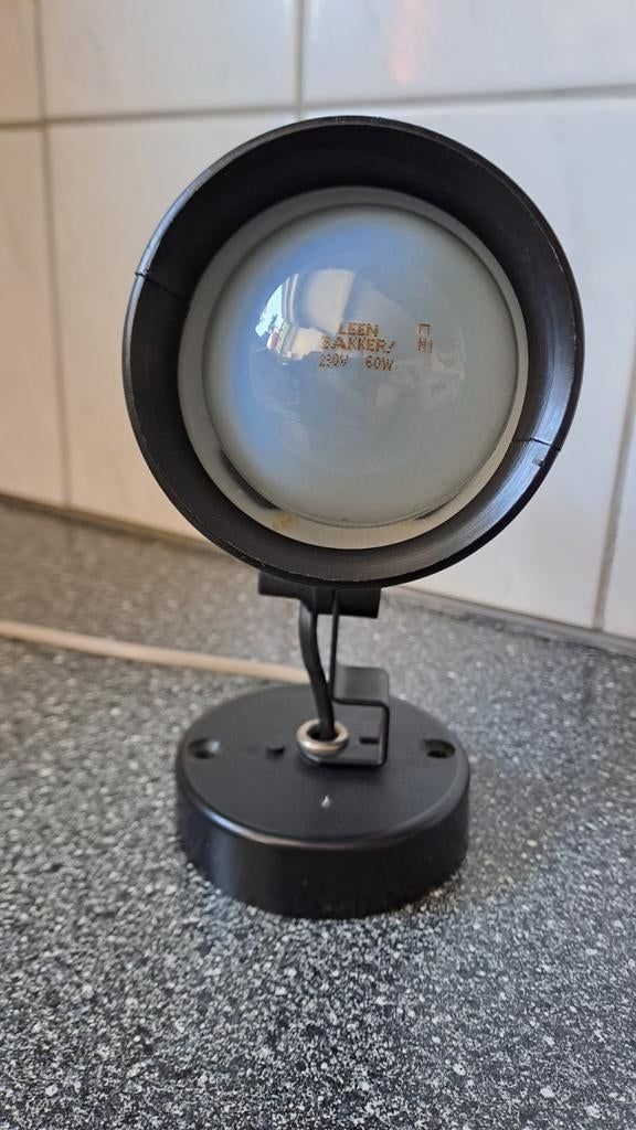 Vintage Opbouwspot - Jaren '70 Design, Huis en Inrichting, Lampen | Spots, Gebruikt, Metaal of Aluminium, Ophalen of Verzenden