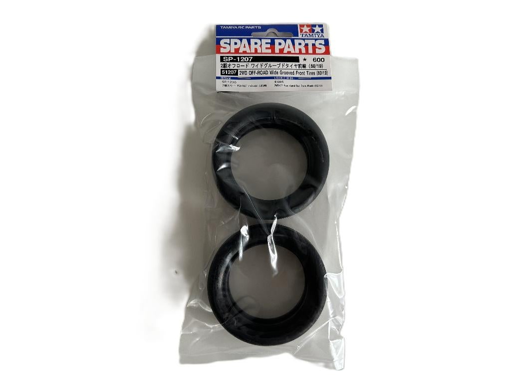 Tamiya 2WD Off Road voorbanden SP-1207 51207 / 51205 (60/19), Ophalen of Verzenden, Nieuw