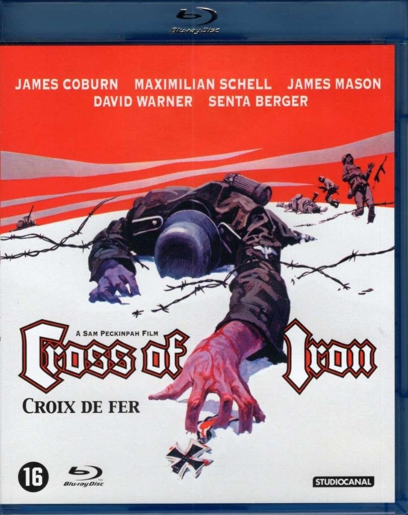 Cross of Iron (1977) - IMDB 7.5 - Nederlandse uitgave, Verzenden, Actie, Hogehilweg 6 , 1101CC Amsterdam, Nederland, Zo goed als nieuw