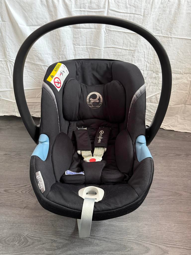 Maxicosi / Cybex Aton M i-Size Autostoel - Zwart, Ophalen, Gebruikt