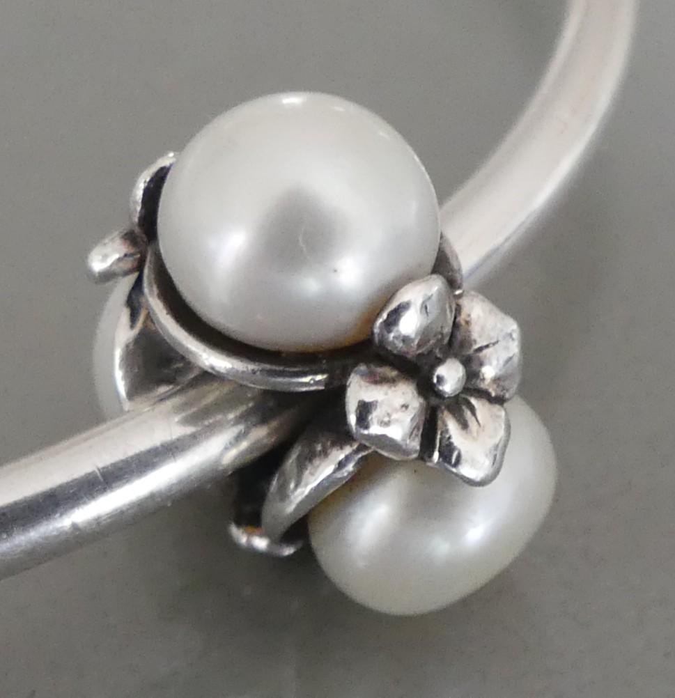 Trollbeads DRIEVOUDIGE PAREL, WIT, Sieraden, Tassen en Uiterlijk, Gebruikt, -, Verzenden, -