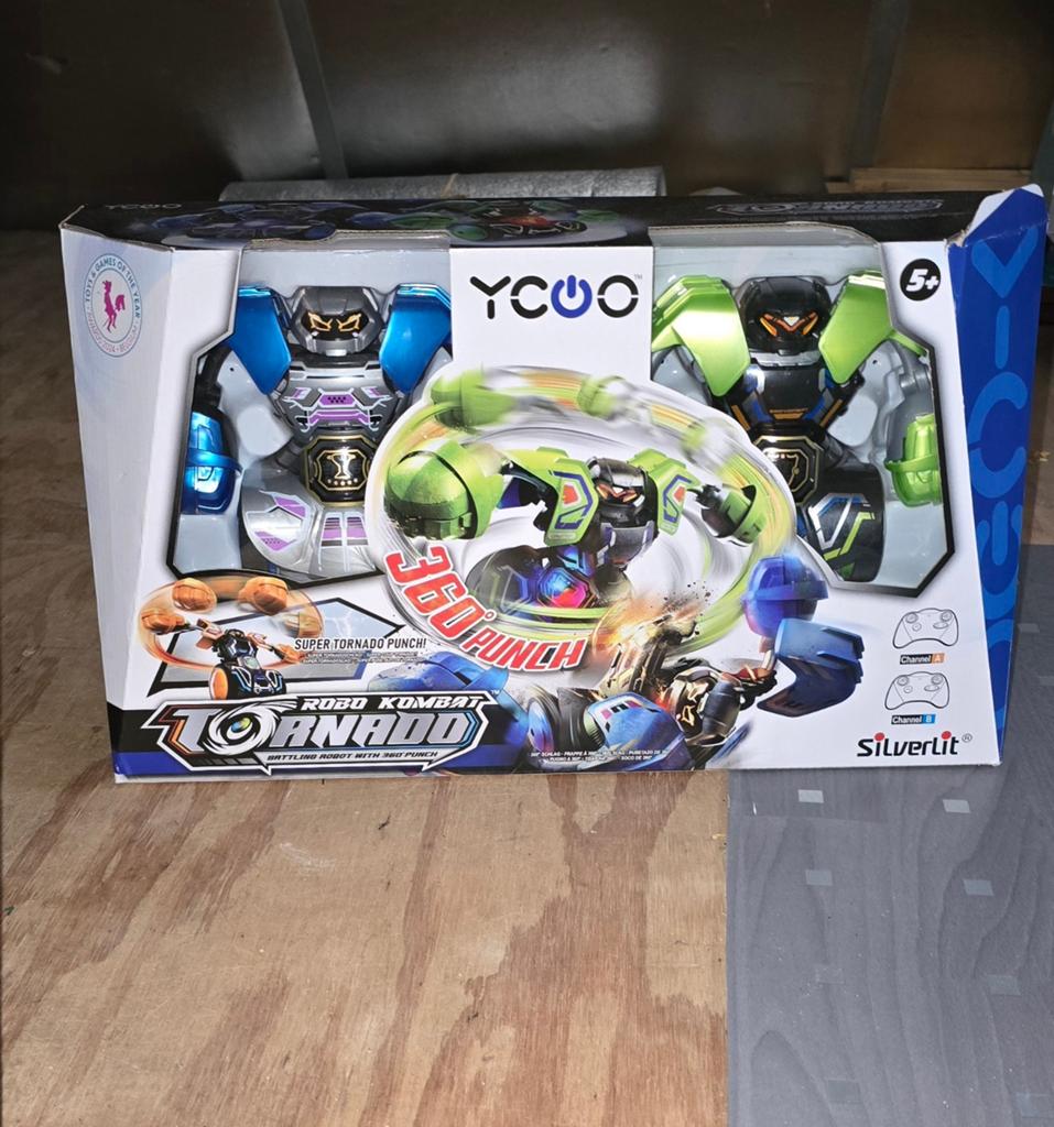 Silverlit Robo Kombat Tornado Battle duoset, G1, Ophalen of Verzenden, Zo goed als nieuw
