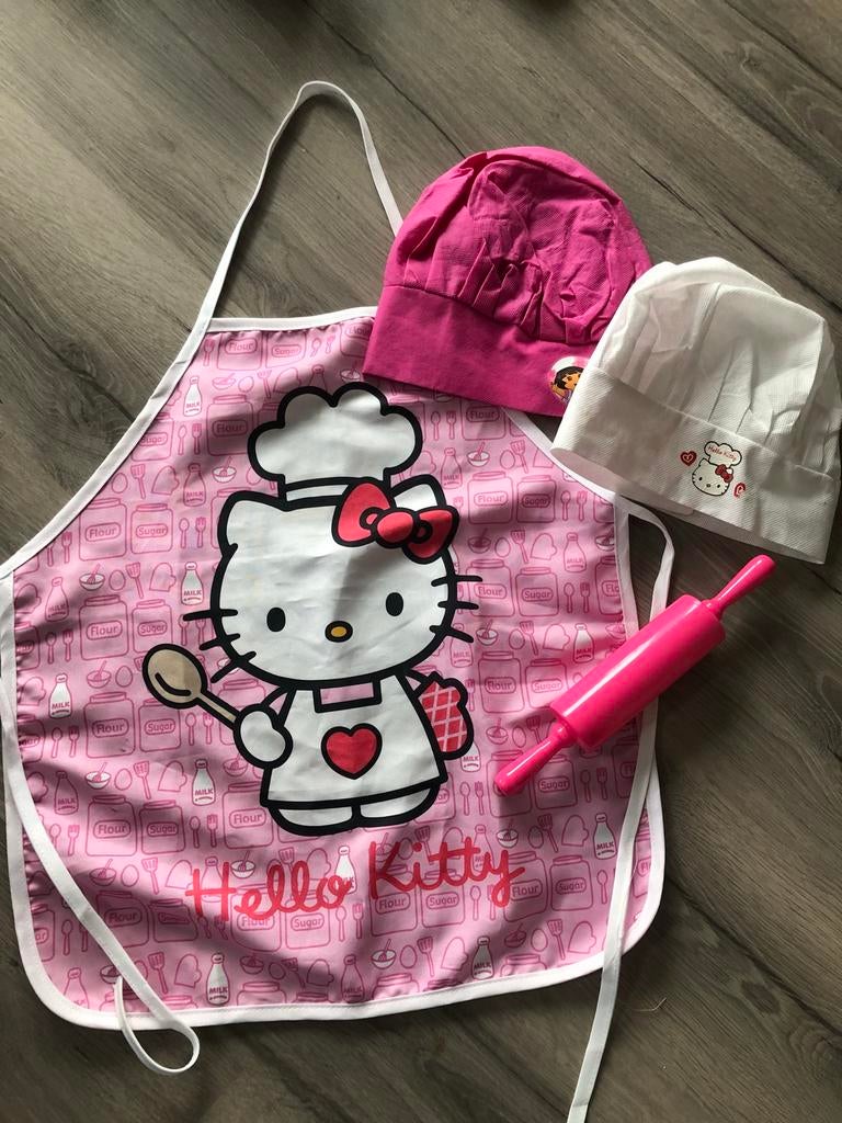Hello Kitty bakkers schort koken, Ophalen of Verzenden, Zo goed als nieuw