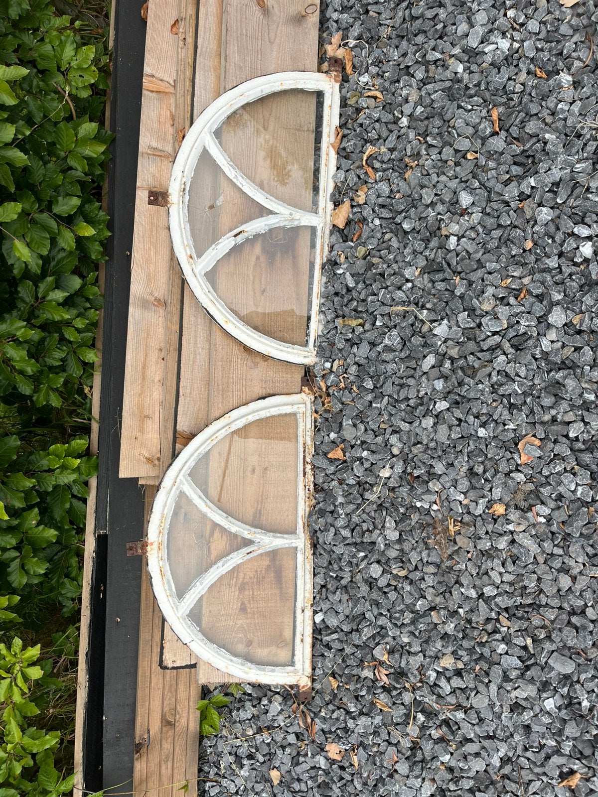 Gietijzeren stalraampjes, Ophalen, Gevelraam of Ruit, Minder dan 80 cm, Minder dan 80 cm